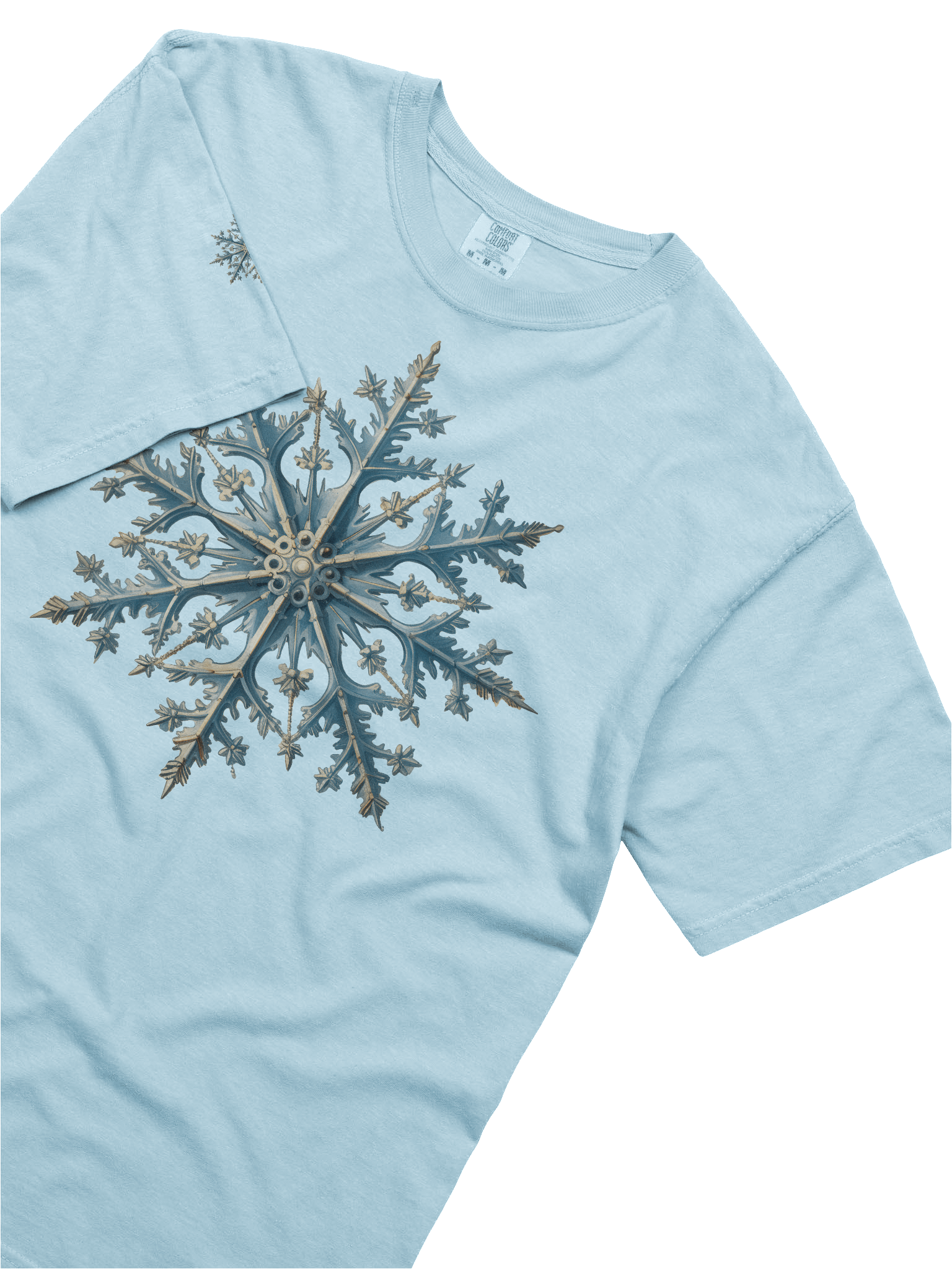 Snowflake Blue T-Shirt product image (5)