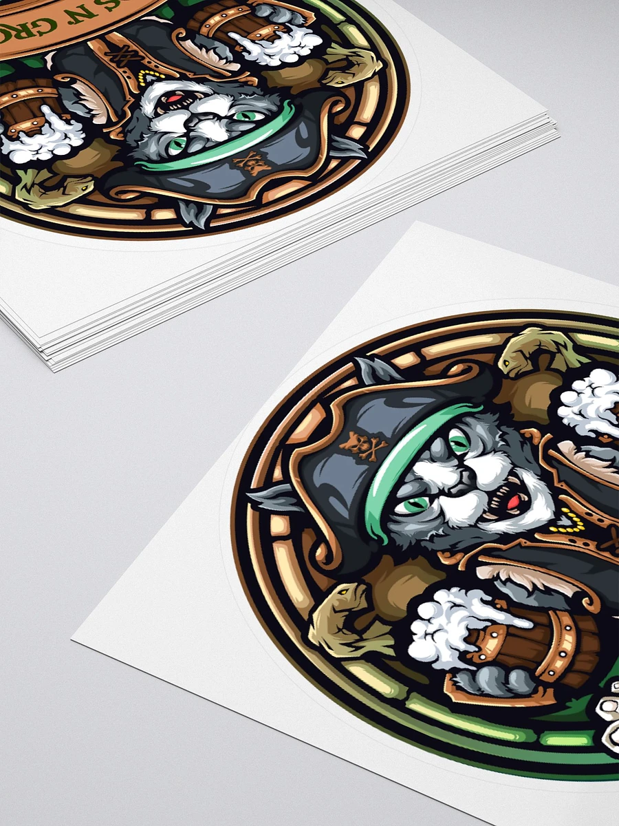 Gatos N Grogs Guild Decal product image (4)