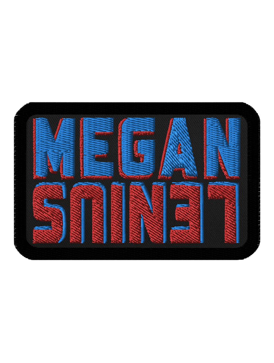 Megan Lenius Embroidered Patch in Black product image (1)