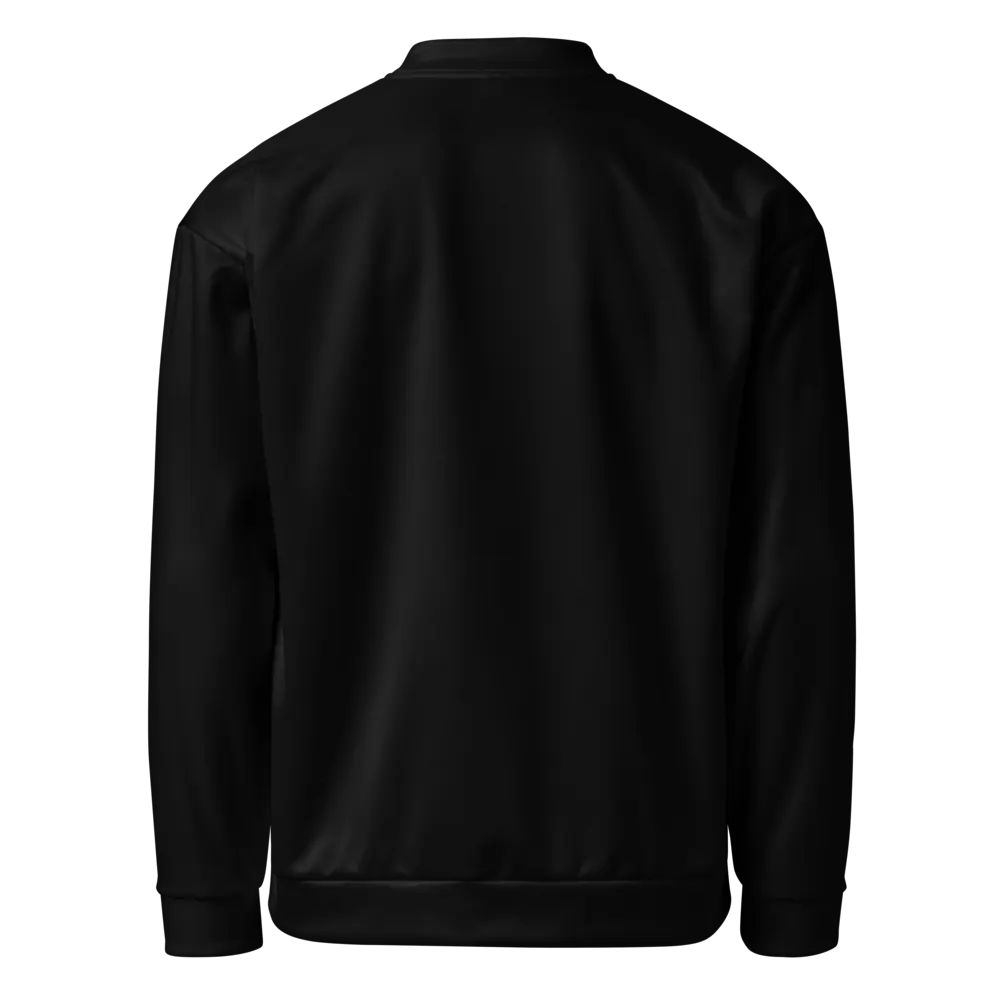 Pure Black Bomber Jacket product image (6)