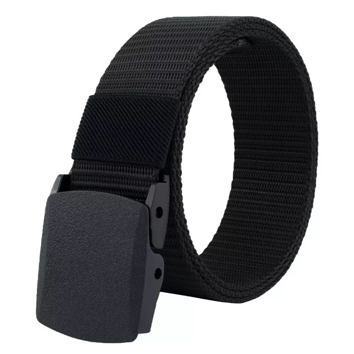 Nylon Belts For Men Mens Belts Casual With Automatic Buckle No Holes Belt product image (2)