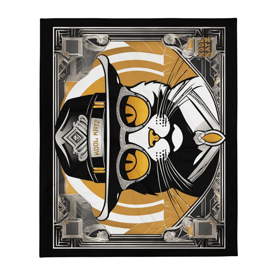 Real Kool Katz Plush Throw Blanket product image (13)