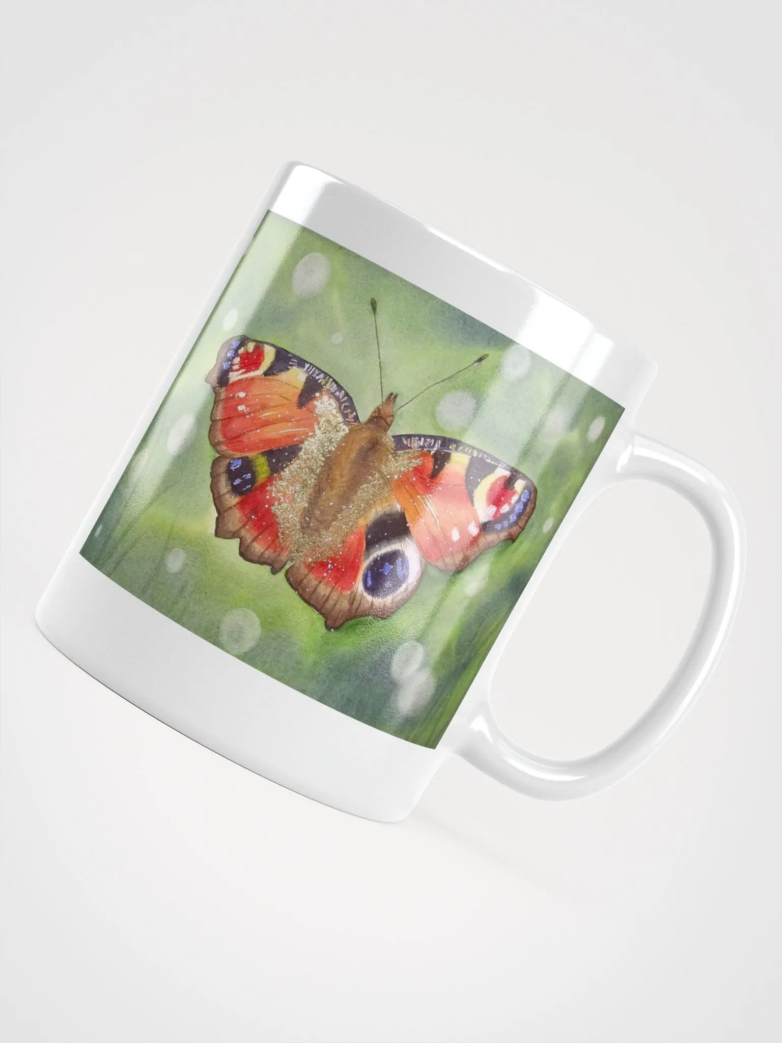 Isabel the Peacock Butterfly - Mug product image (4)