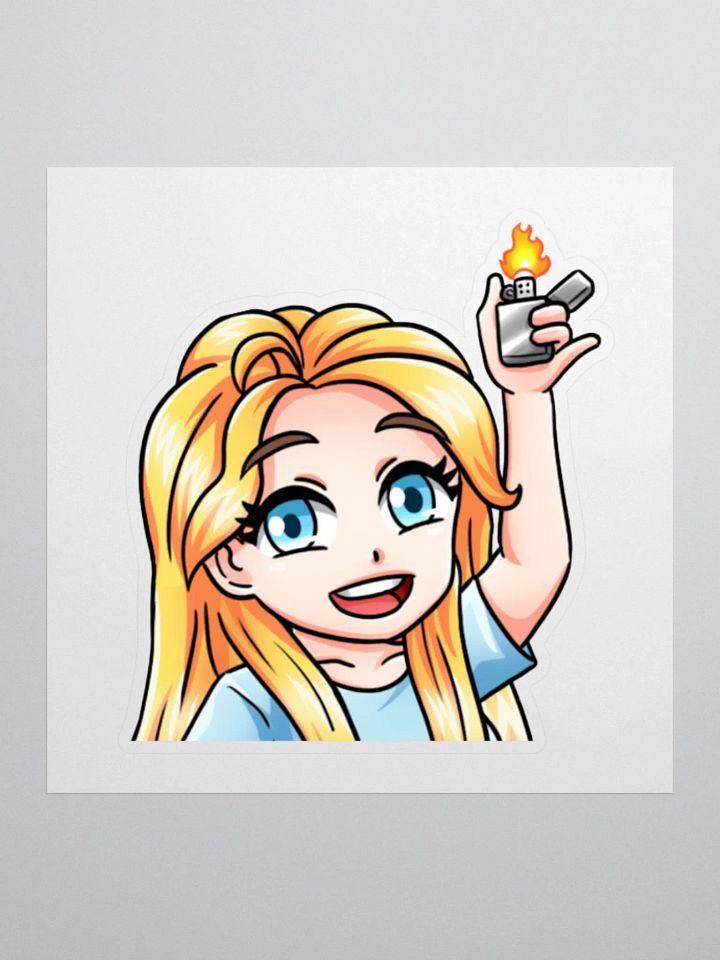 Melissa Lighter Emote Sticker product image (1)