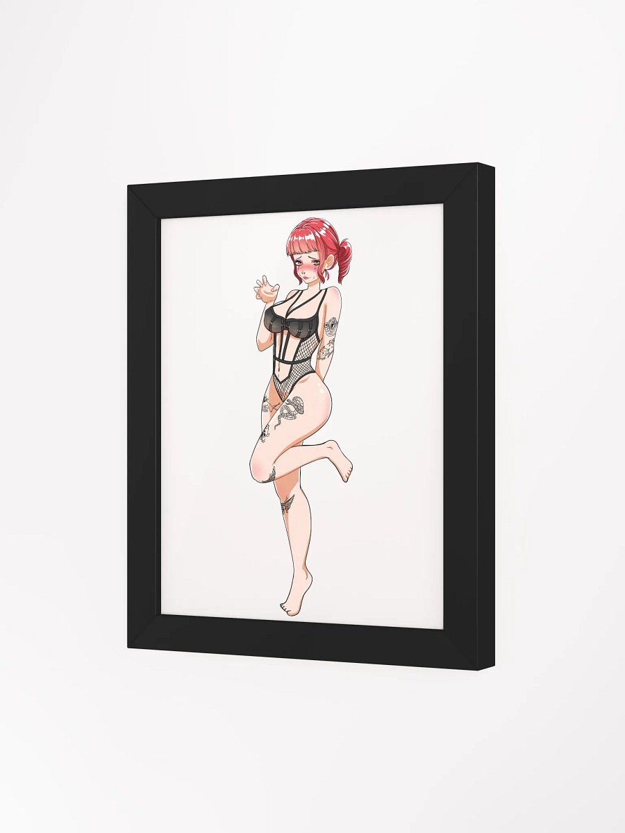 MeeshVS framed clown girl print product image (9)