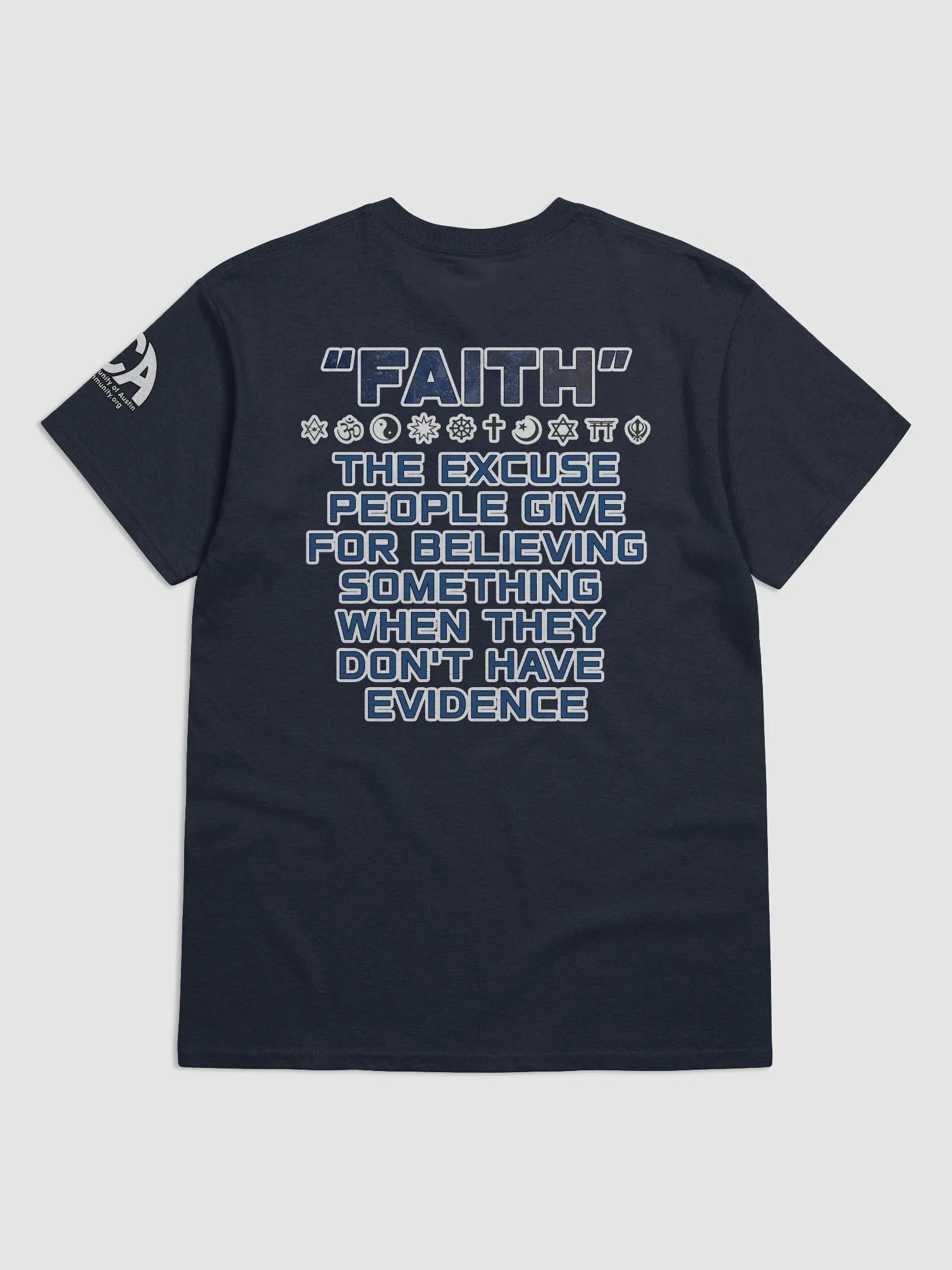 The Atheist Experience Short Sleeve Unisex T-Shirt (Limited Edition - July 2022) product image (1)