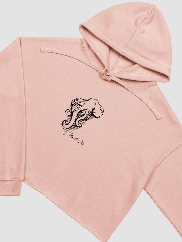 Ethereal Silhouette Crop Hoodie product image (14)