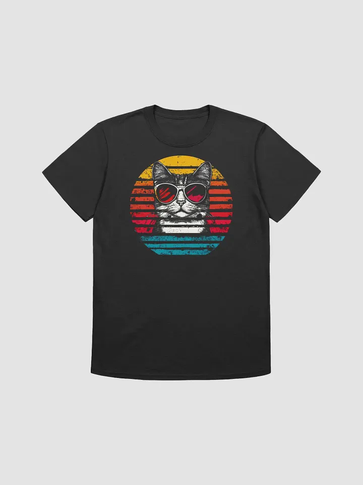 Cool Vintage Cat Lover Retro for Cat Mom and Dad 80's style product image (1)