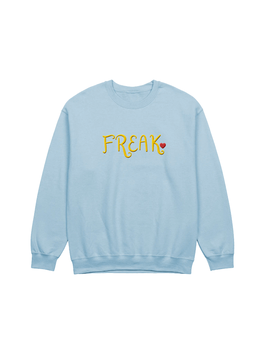 Embroidered Freak Crewneck *(GOLD)* product image (1)