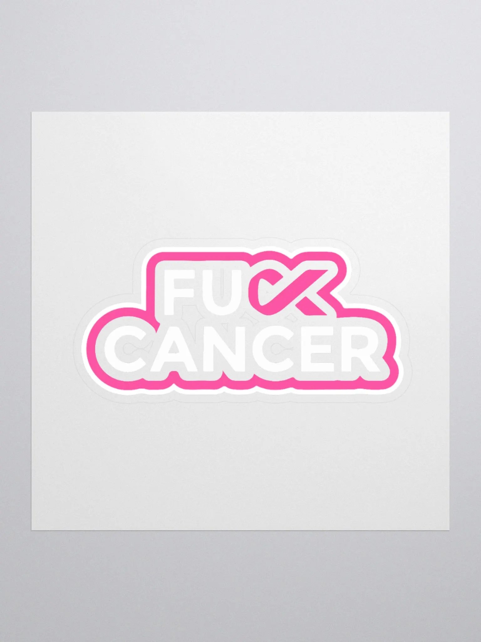 F Cancer stickers product image (4)