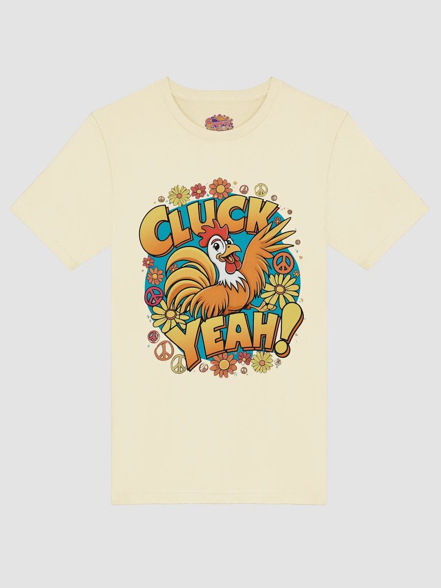 Cluck Yeah! Groovy Rooster T-Shirt product image (3)