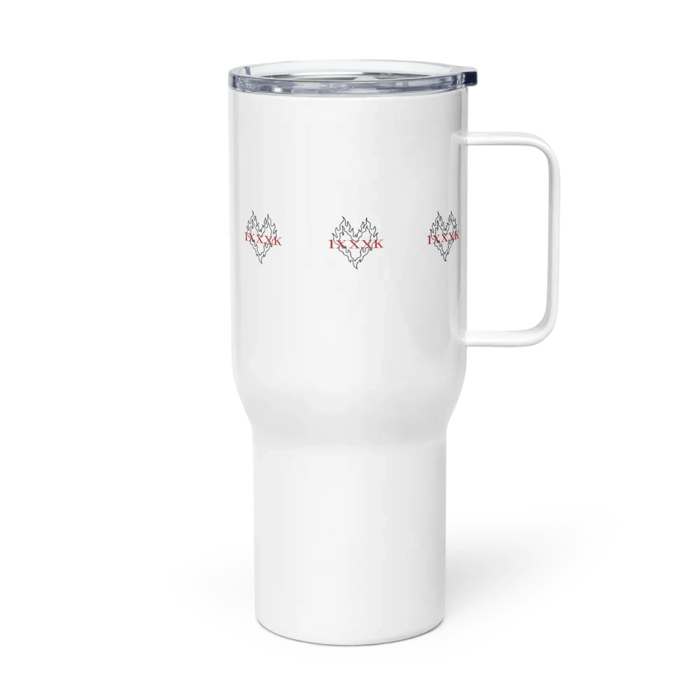 Fiery Black Heart Hydro Flask product image (3)
