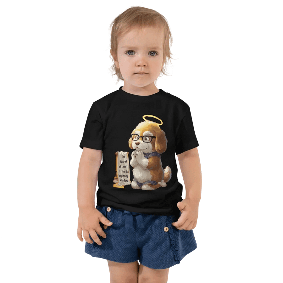 Praying Pup Toddler T-Shirt product image (1)