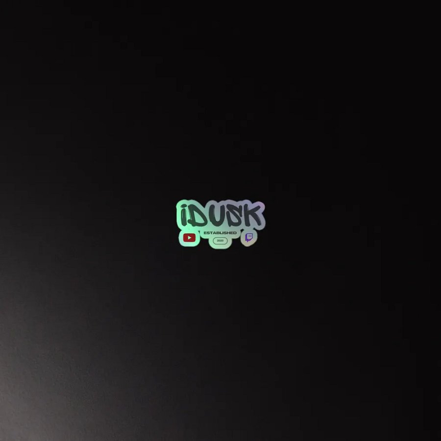 iDusk Promotion Holo Sticker product image (4)