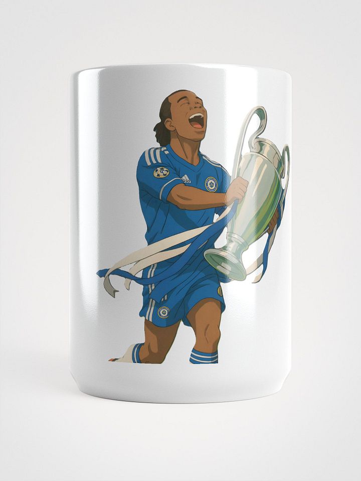 Glossy Mug - Didier Drogba Champions League Trophy - Iconic Moment - Chelsea (Various Colours) product image (1)