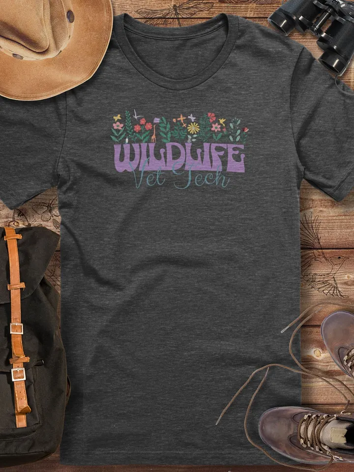 Wildlife Vet Tech T-Shirt, Vet Tech Gift, Wildlife Lover T-shirt product image (1)