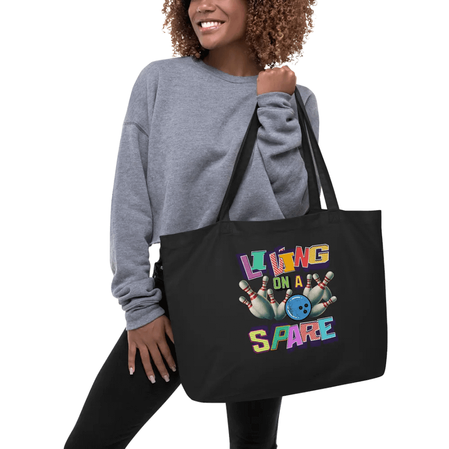Living On A Spare Strike with Style Tote product image (3)