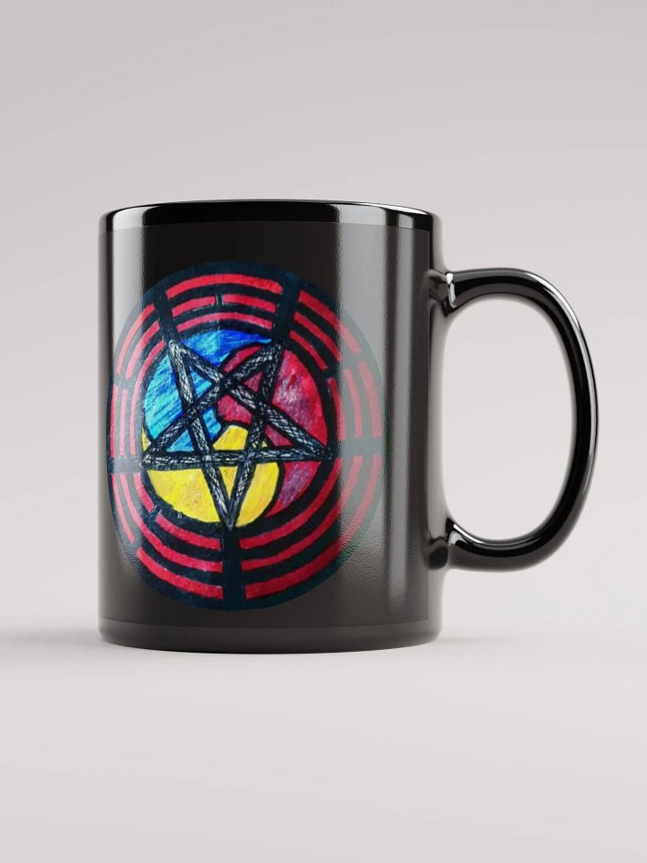 Tri-Extremity (Sam TaeGeuk O-GakByeol) Pentagram Mug product image (1)