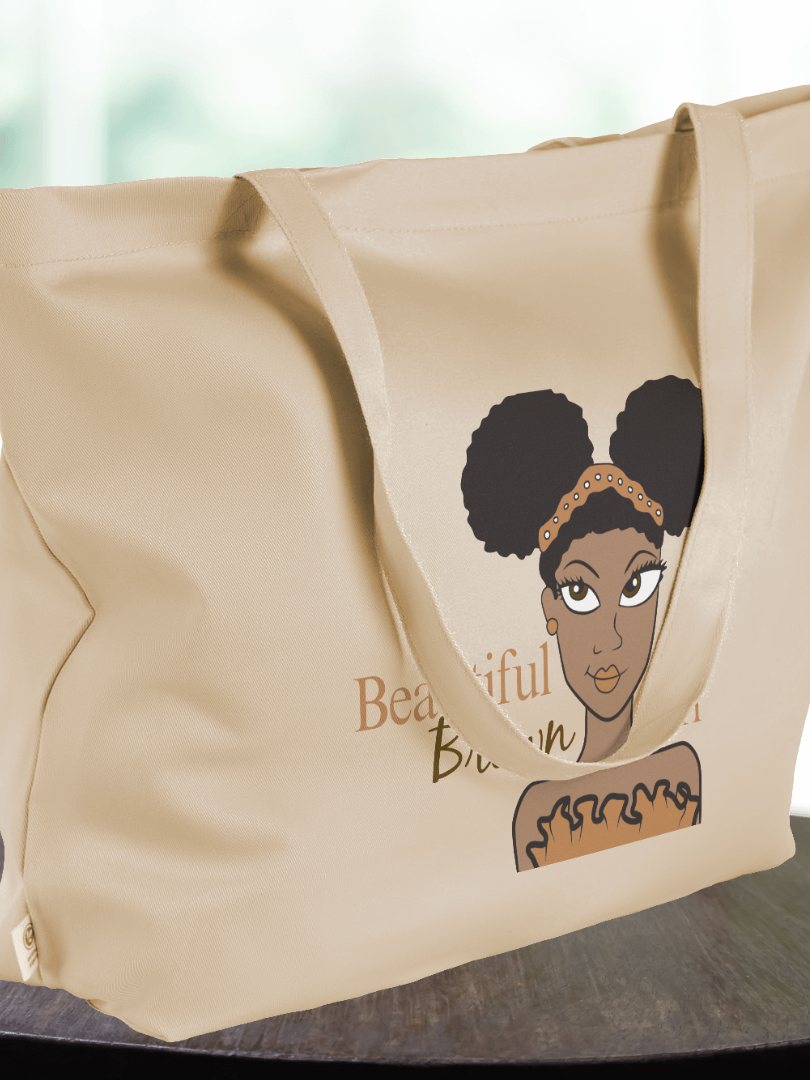Cocoa Beautiful Brown Girl Tote product image (1)