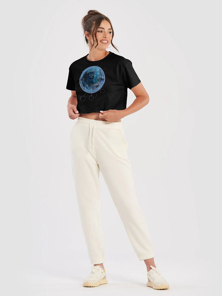 Bubble cat Crop Top product image (2)