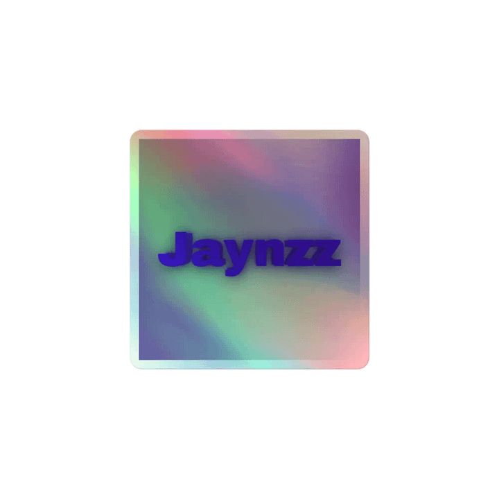 Holographic Purple Jaynzz Hues Sticker Sheet product image (1)