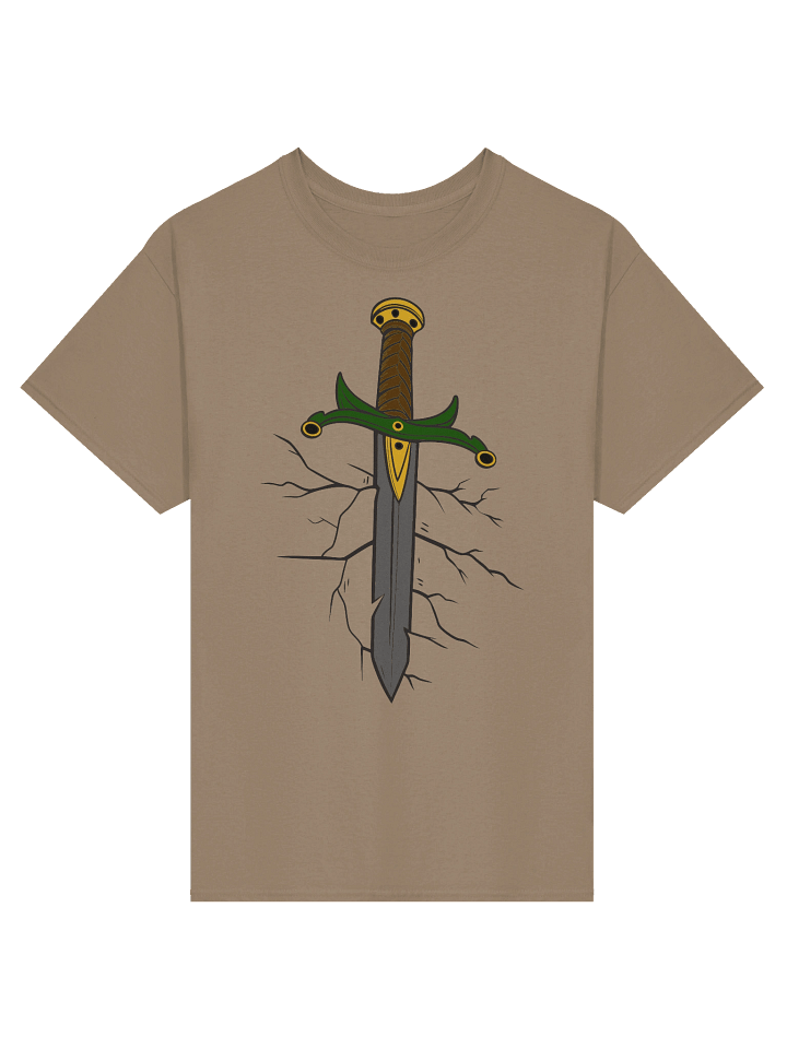 Cracked Steel Guardian Sword T-Shirt product image (1)