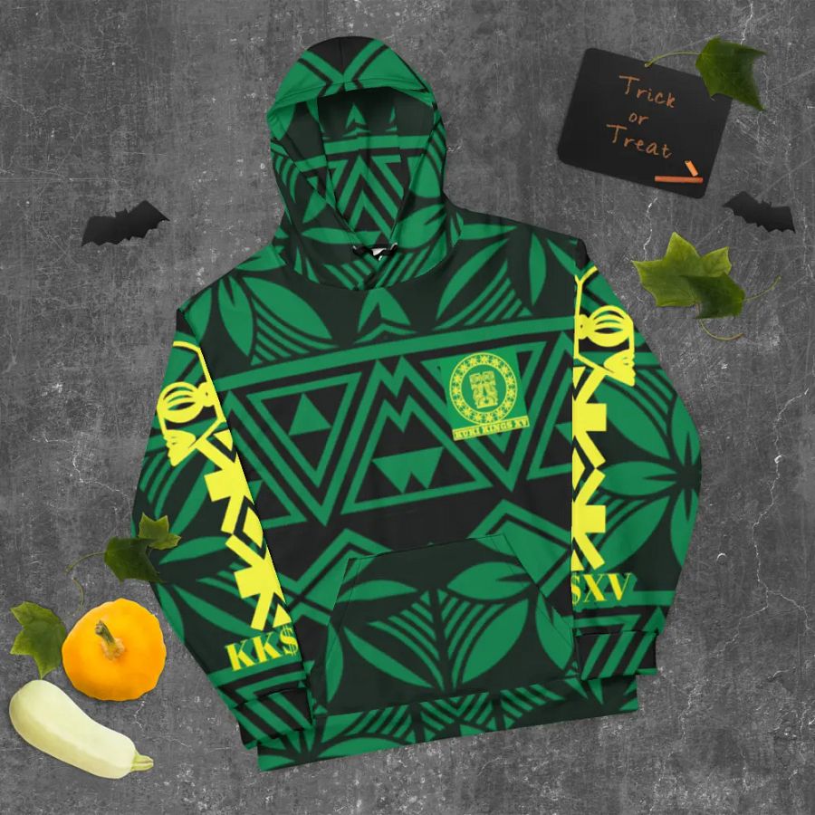 Geometric TATAU TIARE & TIKI Unisex Hoodie product image (9)