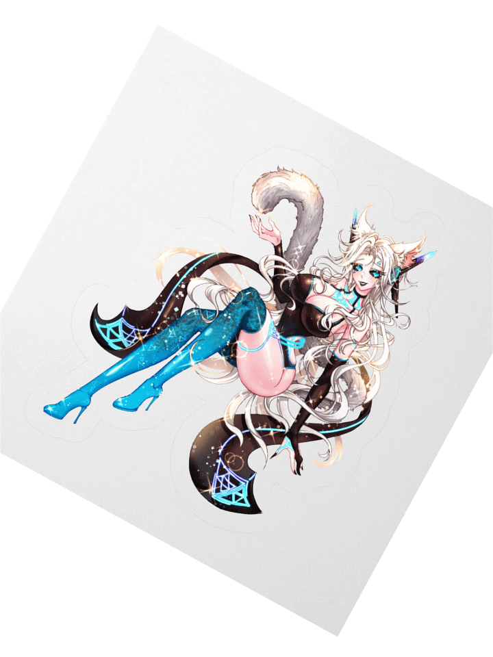RGB Waifu Sticker product image (4)