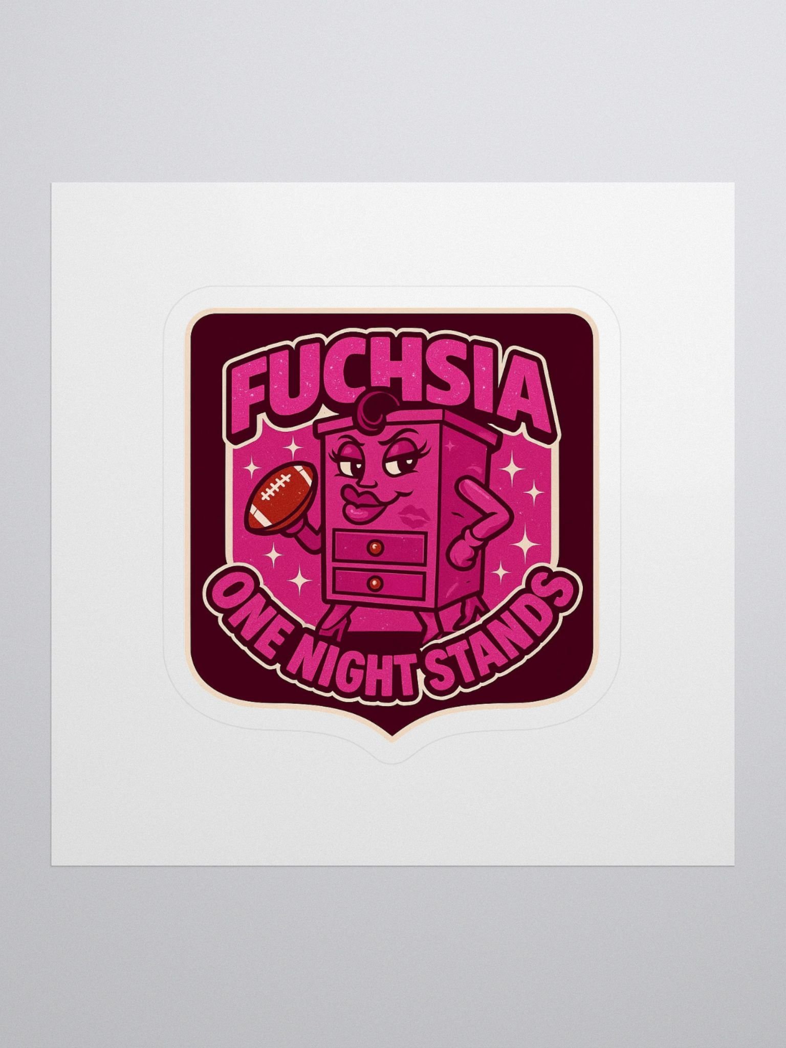 Fuchsia One Night Stands - Sticker product image (1)