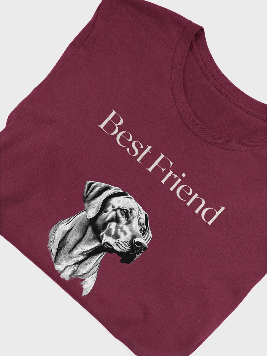 Best Friend Ever Rhodesian Ridgeback Dog Head T-shirt product image (3)
