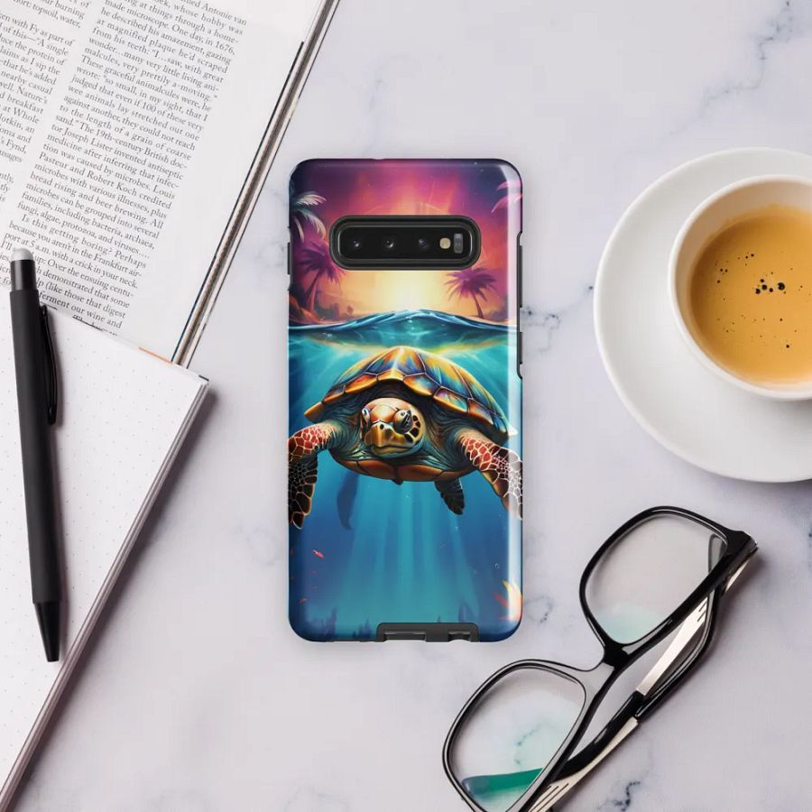 Tropical Turtle Adventure Samsung Galaxy Case product image (56)