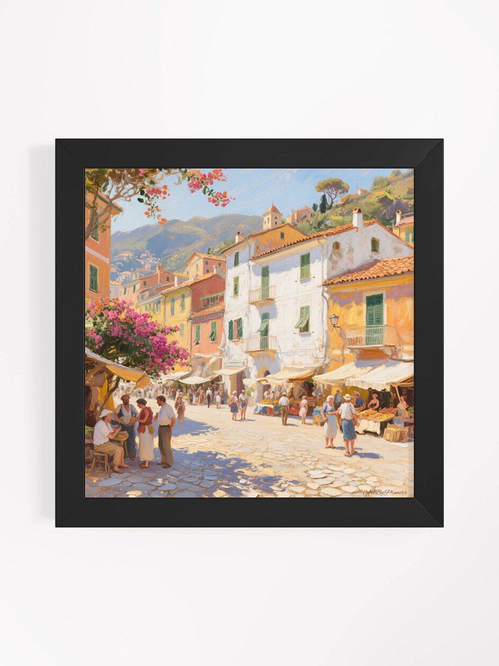 Monterosso al Mare Village - Framed Poster product image (1)
