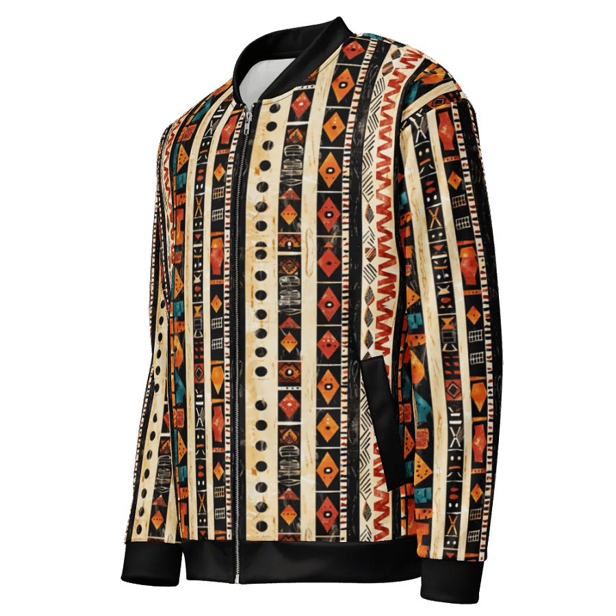 Regal Lion All-Over Print Bomber Jacket product image (7)