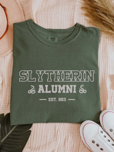Slytherin Alumni Vintage Collegiate Style Shirt product image (9)