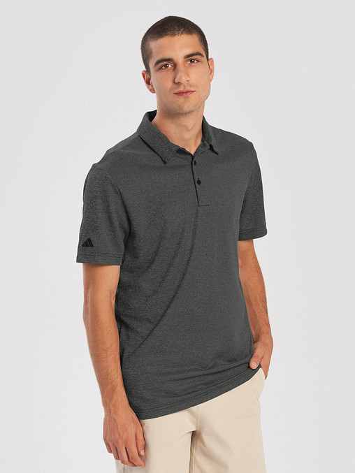 Photo showing Adidas Space-Dyed Polo Shirt