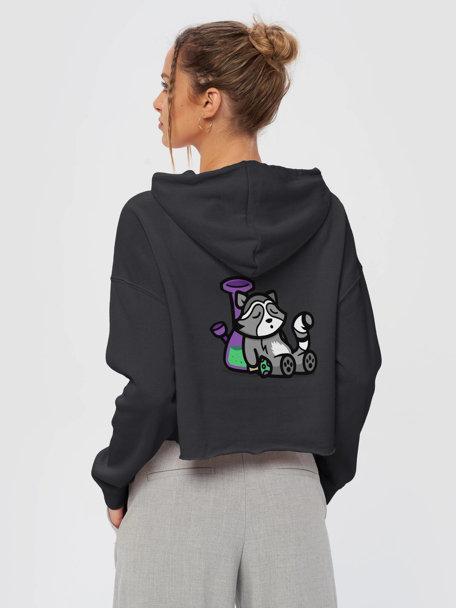 Shadow Buds Women's Crop Hoodie product image (4)