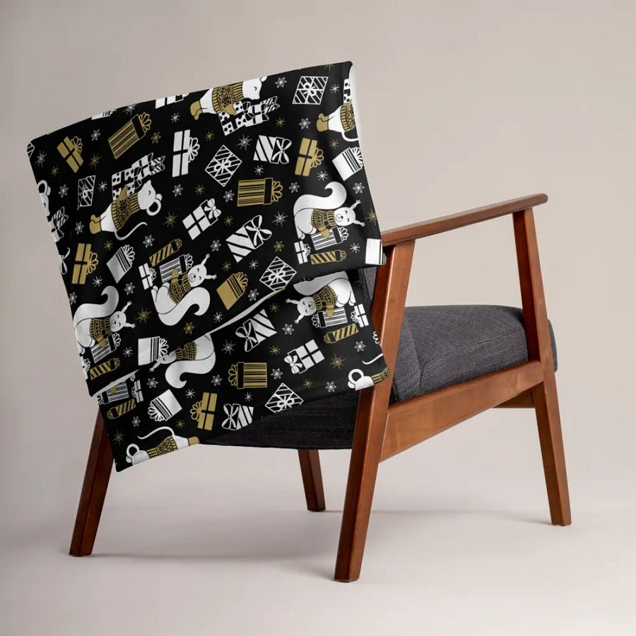 Christmas Mice Blanket product image (3)