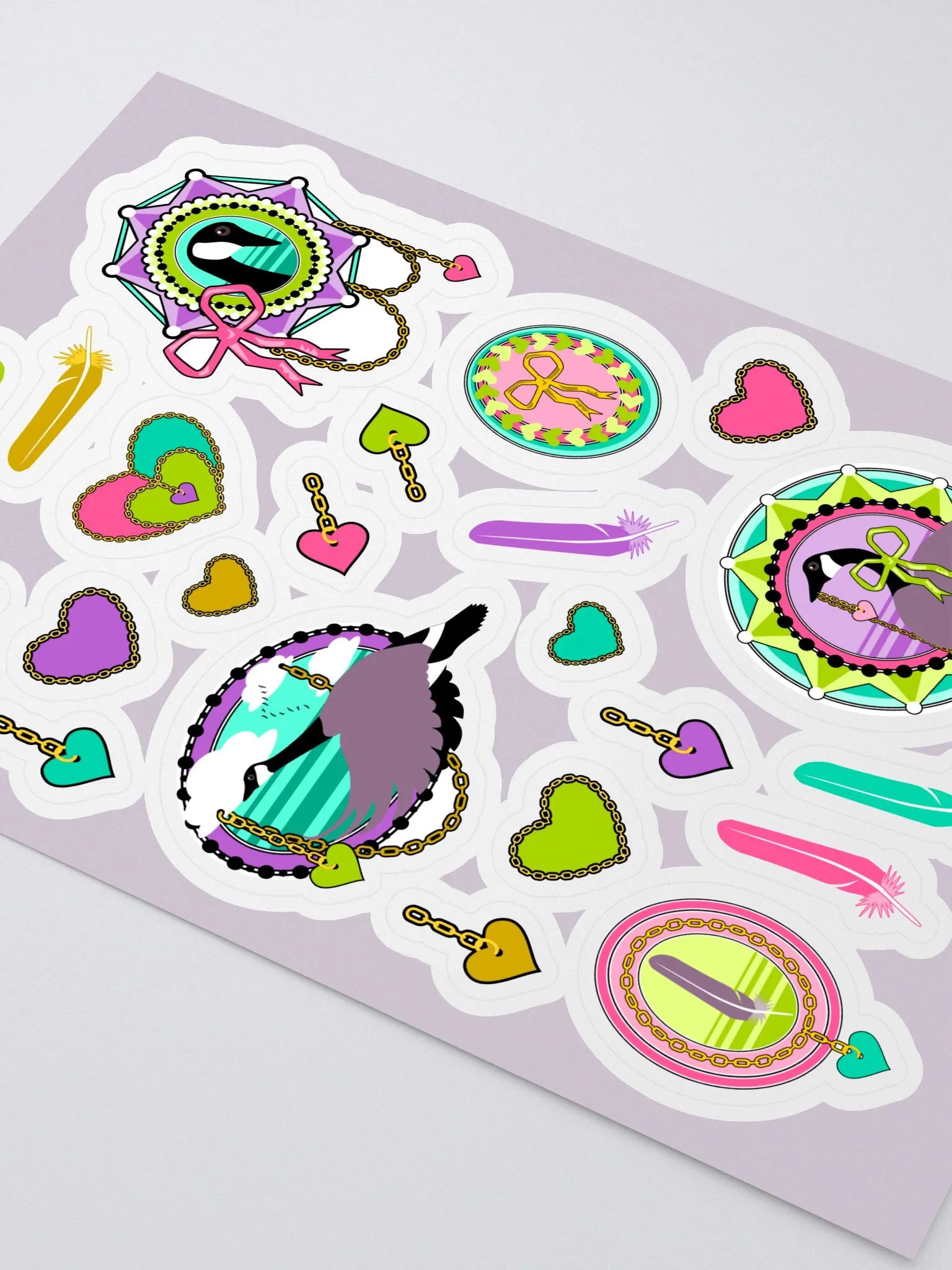 Lovely Goose Sticker Sheet product image (2)