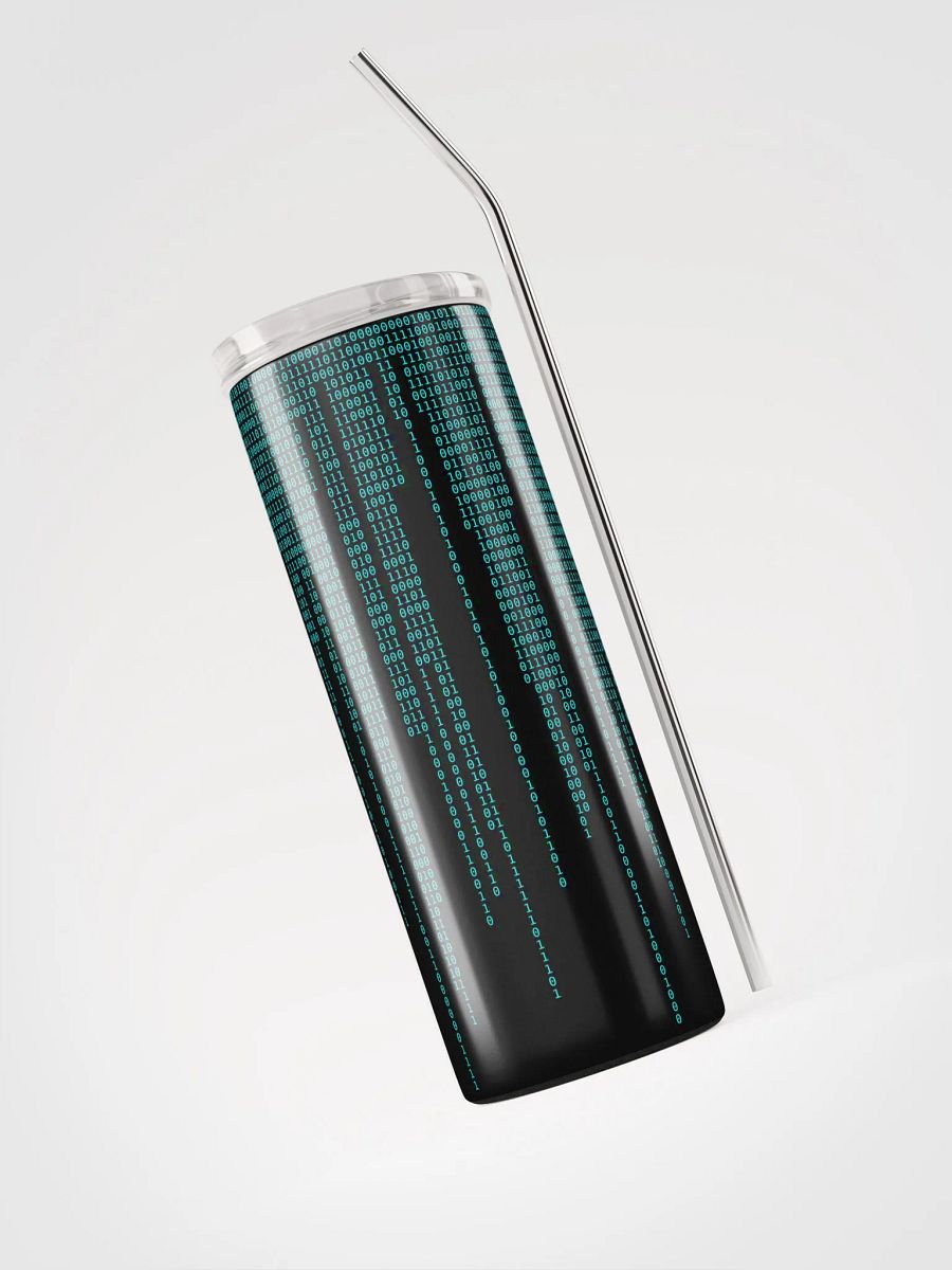Binary Drip: Cyan product image (3)