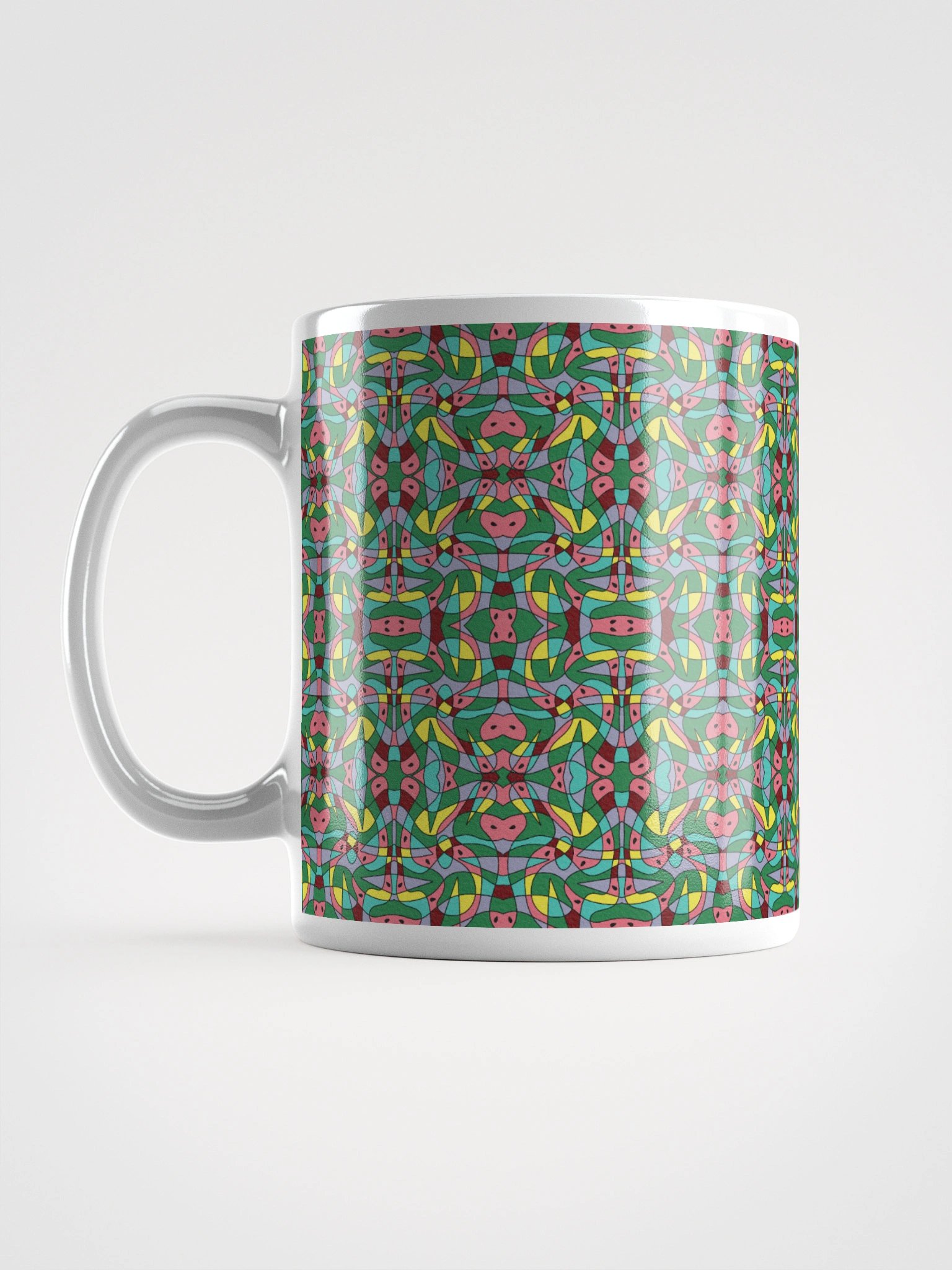 Watermelon Bloom – Glossy Ceramic Mug product image (6)