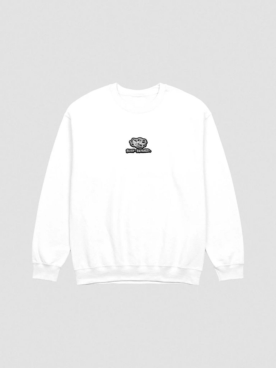 BUSY-BRAINED embroidered crewneck (bubble design 2) product image (5)