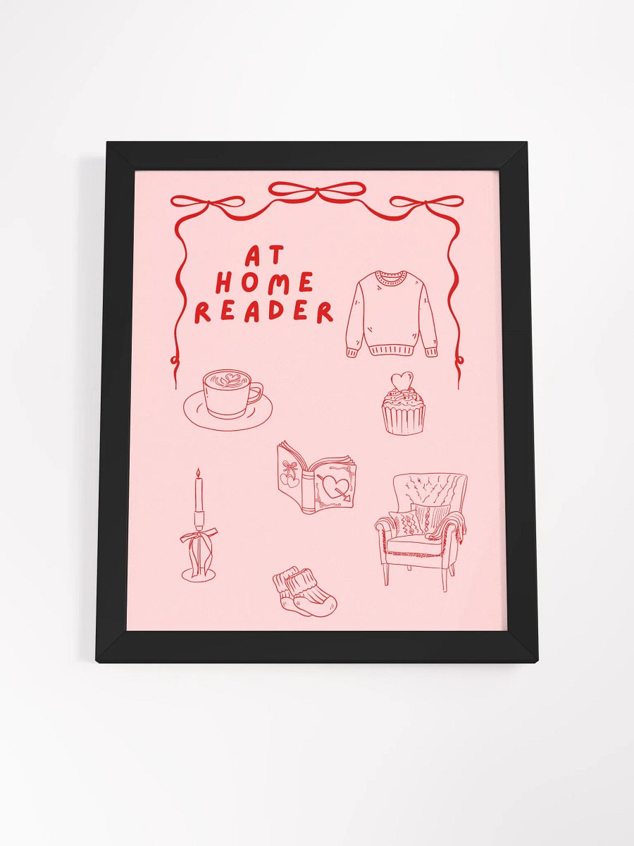 At Home Reader Framed Poster product image (4)