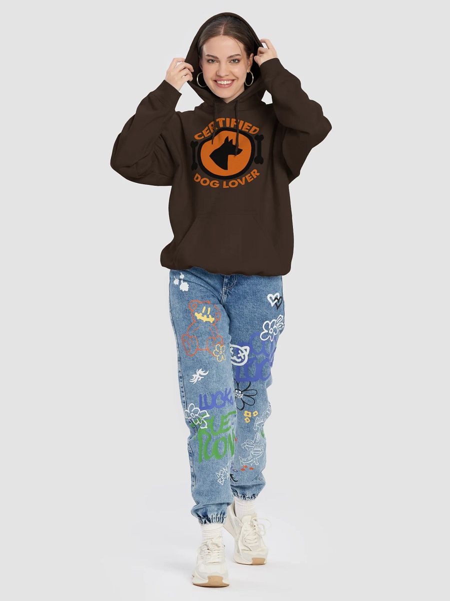Certified dog lover - hoodie product image (87)