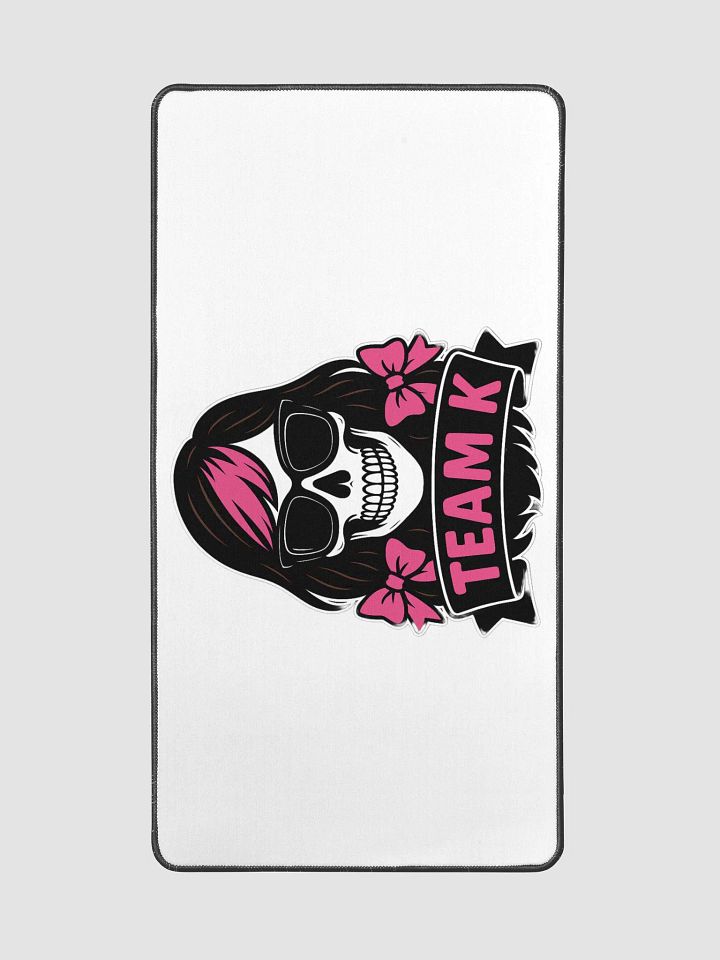 TEAM K (V-6) Desk Mat 15.5" x 31.5" product image (2)