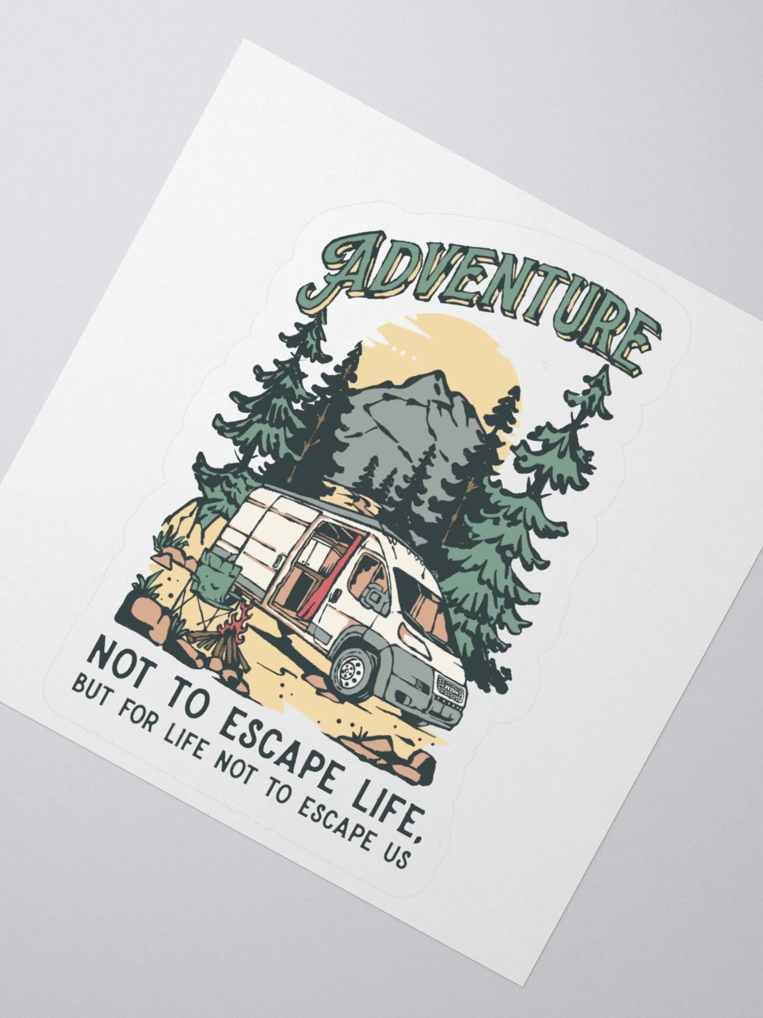Wanderlust Adventure Kiss Cut Stickers product image (6)