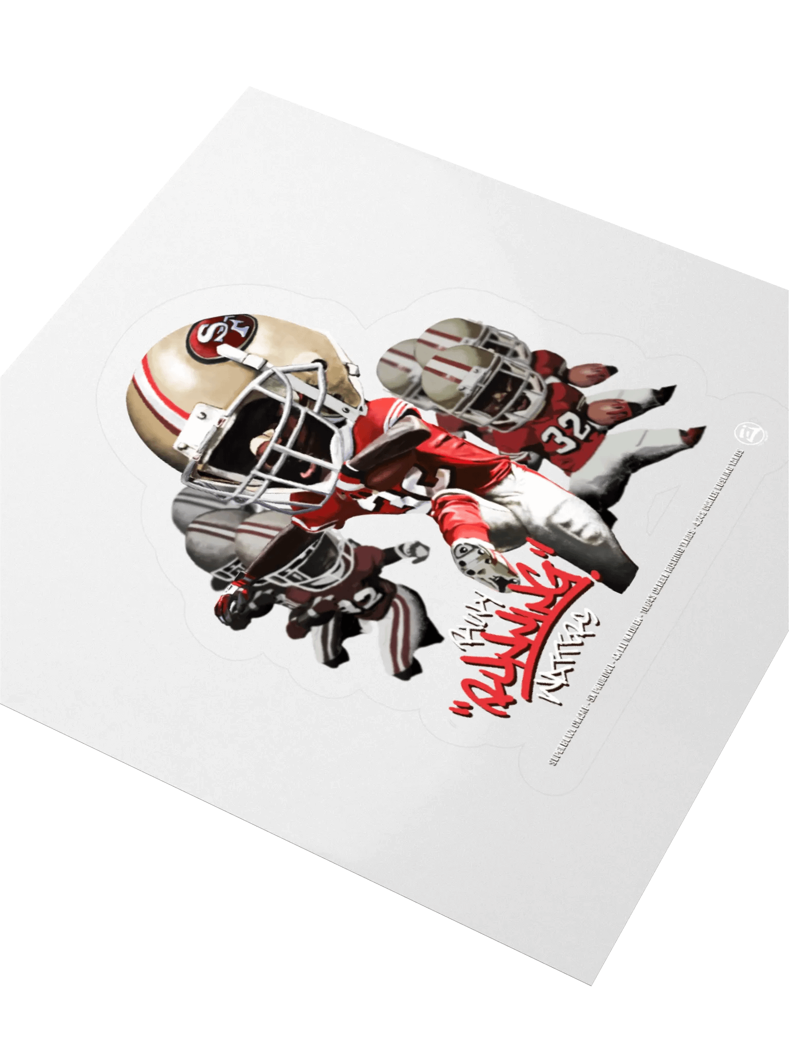 Dynamic Ricky "Running" Waters Sticker product image (3)