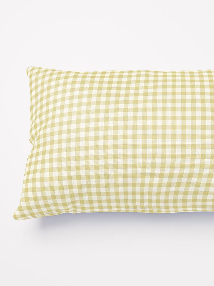 Lemon Gingham Pillows product image (2)