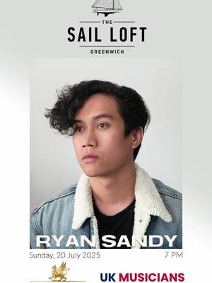 YOU are invited! I’ll be performing at @The Sail Loft | Greenwich on 20 July 2025, 7 PM ALL ORIGINAL SETLIST! I will be performing all of my releases (and some of the unreleased!) It’s gonna be a lot of fun! Hope to see you there!  Big thanks to @UK Musicians Network 🥂 Cheers!