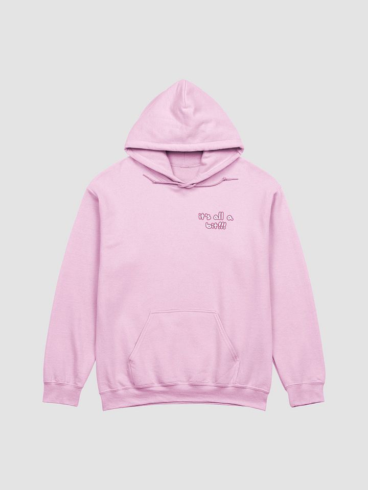 “It’s all a bit!!!” (sm. lined design, #CB6398) classic hoodie product image (44)