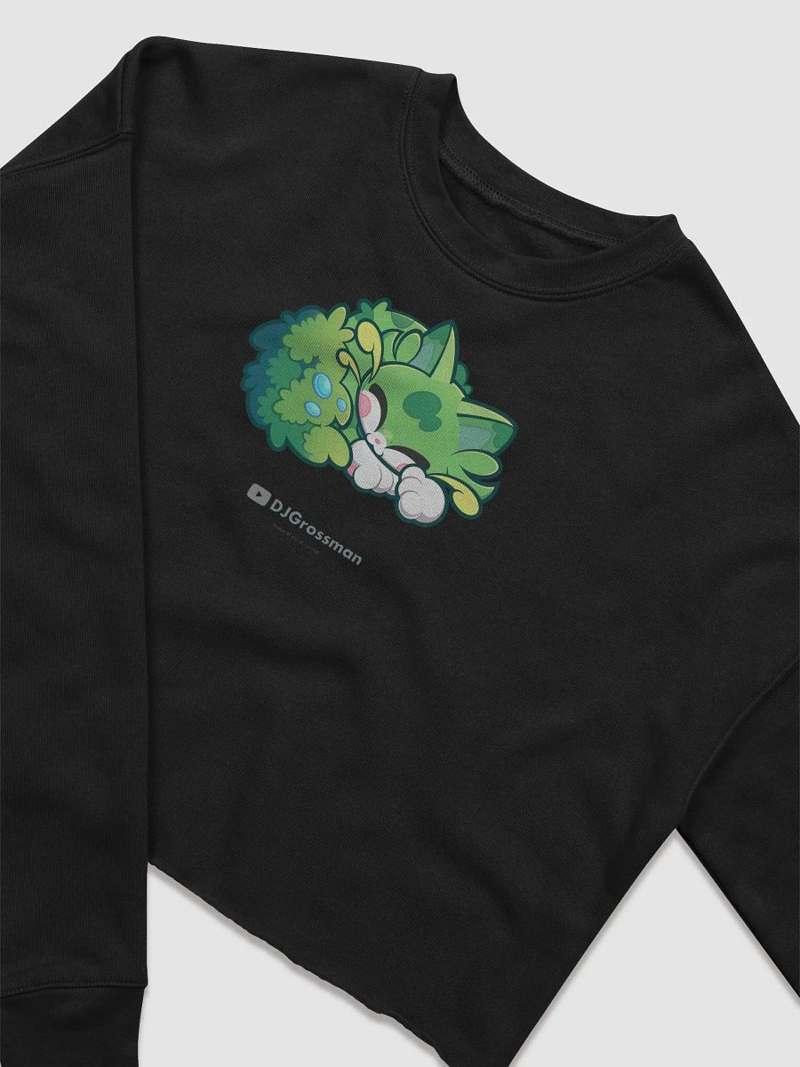 Sleeping Chloe • Women's Fleece Crop Sweatshirt product image (5)